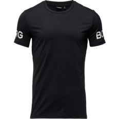 Björn Borg Herre - L - Polyester T-shirts Björn Borg Borg Light T- shirt - Black Beauty