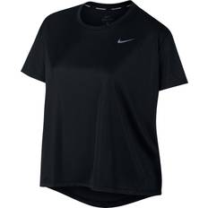 Nike Dame - Gul - XXL Tøj Nike Miler Short Sleeve Top, dame