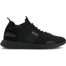 Hugo Boss Sort Sneakers HUGO BOSS Titanium Runn Knsta M - Black