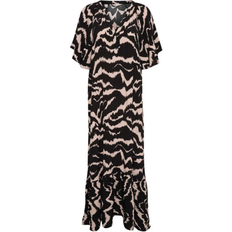 Part Two Lange kjoler Part Two Othenia Dress - Black Zebra Print
