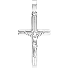 Sølv Charms & Vedhæng Støvring Design Cross Pendant - Silver