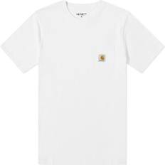 Carhartt Herre - Hvid Tøj Carhartt WIP Pocket T-shirt - White