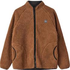 Brun - Polyester - Unisex Sweatere H2O Langli Pile Fleece Jacket Unisex - Bison Brown