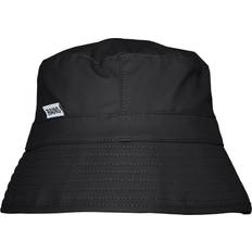 Rains Sort Tøj Rains Waterproof Bucket Hat Unisex - Black