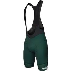 Elastan/Lycra/Spandex - M Jumpsuits & Overalls Fusion C3 Bib Shorts Men - Green