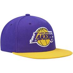 Lilla - Uld Kasketter Mitchell & Ness Los Angeles Lakers Team Two-Tone 2.0 Snapback Hat Men - Purple/Gold