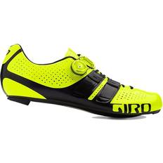 Giro Gul Sko Giro Factor Techlace Road Shoes - Yellow/Black