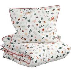 Sebra Bomuld Tekstiler Sebra Baby Bed Linen Pixie Land 70x100cm