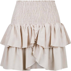 Beige - Korte kjoler Tøj Neo Noir Carin R Skirt - Sand