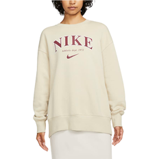 Nike 48 - Dame - Rund hals Sweatere Nike Sportswear Phoenix Fleece Oversized Crew-Neck Sweatshirt Women's - Rattan