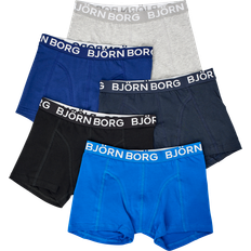 Björn Borg Blå Underbukser Björn Borg Core Boxer 5-pack 122-128