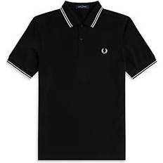 Fred Perry Grå Tøj Fred Perry Twin Tipped Polo T-shirt