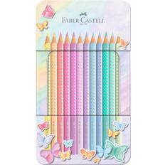Faber-Castell Kuglepenne Faber-Castell Colouring Pencils Sparkle Pastel 12-pack