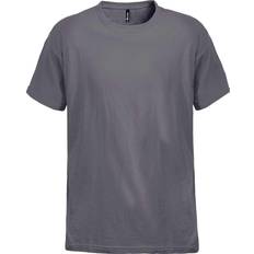 Gul - Knapper - Viskose Tøj Acode Fristads T-shirt