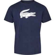 Lacoste Blå Overdele Lacoste Th2042-00 Short Sleeve T-shirt
