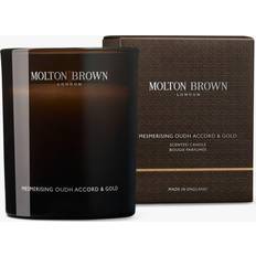 Molton Brown Lysestager, Lys & Dufte Molton Brown Mesmerising Oudh Accord & Gold Duftlys 190g