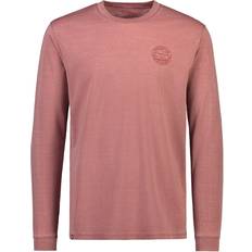 Pink Toppe svedundertøj Mons Royale Icon LS Garment Dyed Washed Sage