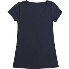 Blå - Uld T-shirts Joha T-shirt 100% uld kvinder