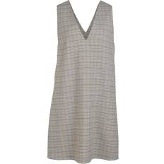 Blå - Korte kjoler - V-udskæring Object Short Spencer Dress