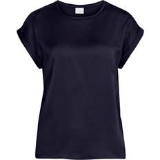 34 - Blå T-shirts Vila Ellette Short Sleeve T-shirt