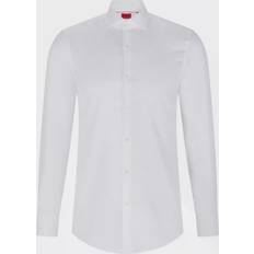 Hugo Boss Slim Skjorter Hugo Boss Slim-fit Shirt - White