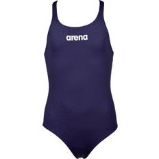 Arena Solid Swim Pro Swimsuit - Navy/White