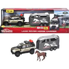 Majorette Legetøjsbil Majorette Land Rover Horse Carrier 213776000