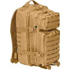 Beige - Hofteremme Rygsække Brandit Laser Cut Assault Backpack 25L - Coyote Brown