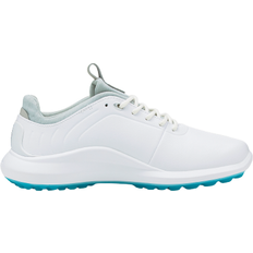 35 - 5,5 - Dame Golfsko Puma Ignite Pro Golf Shoes W - White/Silver/Blue