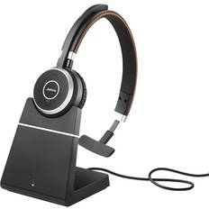 1.0 (mono) - On-Ear - Trådløse Høretelefoner Jabra Evolve 65 SE MS Mono Stand