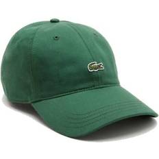 Lacoste Dame - Grøn Hovedbeklædning Lacoste Twill Cap Unisex - Green