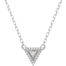Swarovski Dame Halskæder Swarovski Ortyx Necklace - Silver/Transparent