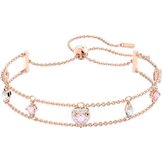 Swarovski One Bracelet - Rose Gold/Pink/Transparent