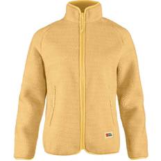 Dame - Gul - Polyester Sweatere Fjällräven Vardag Pile Fleece W - Mais Yellow