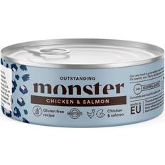 Monster Kæledyr Monster Cat Adult Multi Protein Chicken & Salmon 100