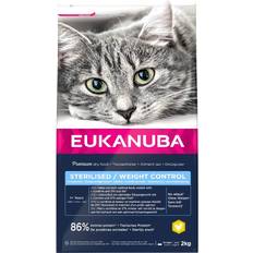 Eukanuba Katte Kæledyr Eukanuba Sterilised/Weight Control Adult Cat Food 2kg