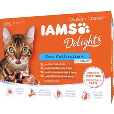 IAMS Cat Adult Sea collection in Gravy 12x85g