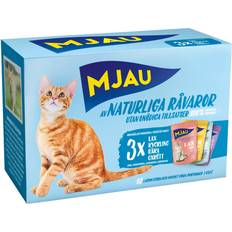 Mjau Multipack Mix, Vådfoder 12x85