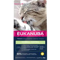 Eukanuba Katte - Tørfoder Kæledyr Eukanuba Adult Hairball Control kylling kattefoder 2