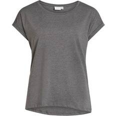 Vila Grøn - Slim Tøj Vila Simpel T-shirt Kvinder