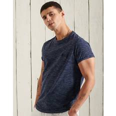Superdry M T-shirts & Toppe Superdry Label Organic Cotton Vintage Emb T-Shirt Mariner Space Dye