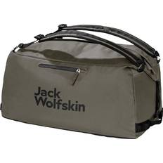 Jack Wolfskin Lynlås Tasker Jack Wolfskin Traveltopia Duffle 65 dusty olive 2022 Travel Bags & Trolleys