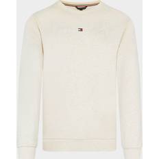 Tommy Hilfiger Brun Sweatere Tommy Hilfiger Icons Logo Relaxed Fit Track Sweatshirt HEATHERED OAT