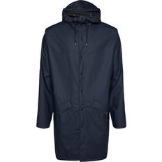 Rains Dame - Quiltede jakker Tøj Rains Long Jacket Unisex - Navy