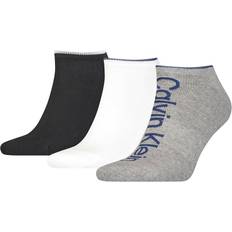 Calvin Klein Herre - Hvid Strømper Calvin Klein Athletic Ankle Socks 3-pack Men - Grey Multi