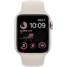 Apple Iltniveau i blod (SpO2) Smartwatches Apple Watch SE 2022 40mm Aluminum Case with Sport Band