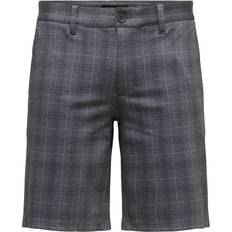 Only & Sons Dame - XL Shorts Only & Sons Gråmelerade jersey-shorts-Grå/a