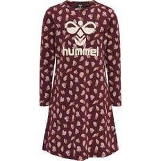 Hummel Piger Natkjoler Hummel Carolina Night Dress - Windsor Wine (215711-3430)