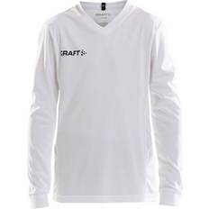 Craft Sportswear T-shirts Craft Sportswear Squad Jersey Solid LS JR - White