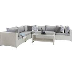 Hynder - Polyrattan Loungesæt Venture Design Amazon Loungesæt, 1 borde inkl. 5 sofaer
